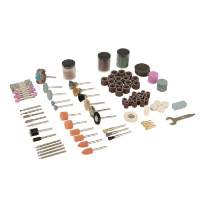 Image of Silverline Rotary Tool Accessory Kit 216pce 3.17mm Mandrel