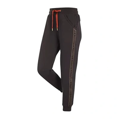 Image of LeMieux Jogger in Liquorice Lightweight Regular Fit Activewear Women&#039;s Lounge Wear Sweatpants with Pockets &amp; Drawstring UK14