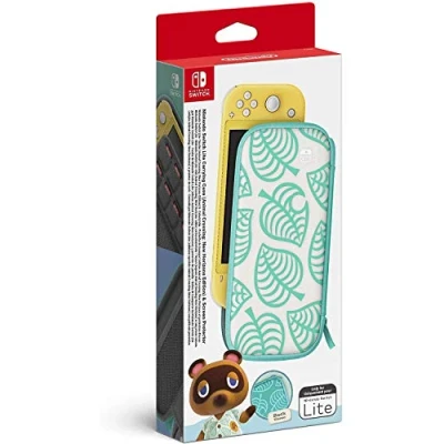 Image of Nintendo Switch Lite Carrying Case (Animal Crossing: New Horizons Edition) &amp; Screen Protector