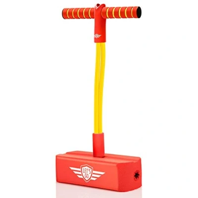 Image of Stfitoh Gifts for Boys Girls 3 12 Year Old, Indoor Toys Kids 4 old Age 5 6 7 Christmas Toy Foam Pogo Jumper Stick Red