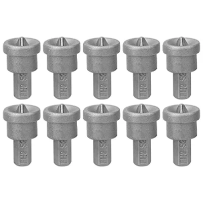 Image of Candeon Drywall Dimpler Drill Bit 10pcs Screw Setter Magnetic PH2 Bits Set CROS Screwdriver for Plasterboard Depth Stop Limit