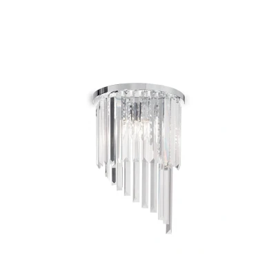 Image of Carlton 3 Light Wall Chrome, E14