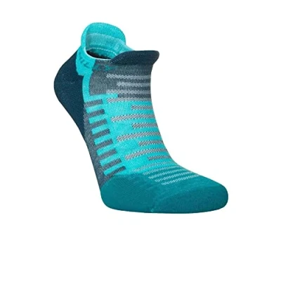 Image of Hilly, Active Socklet Min Cushioning, Blue/Teal, Size L