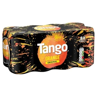 Image of Tango Orange 330ml (Pack of 8)
