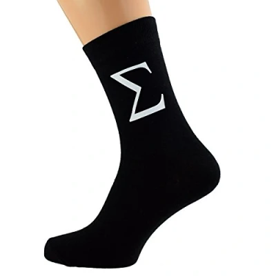 Image of GTR Sigma Design Socks Computer Easy Sum Socks. Adult size UK 6 12 Euro 39 46 (X6N066)