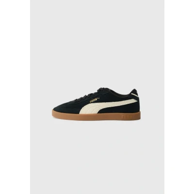 Image of Puma CLUB II ERA Unisex Trainers, Size: 6.5, Black/snow shoes
