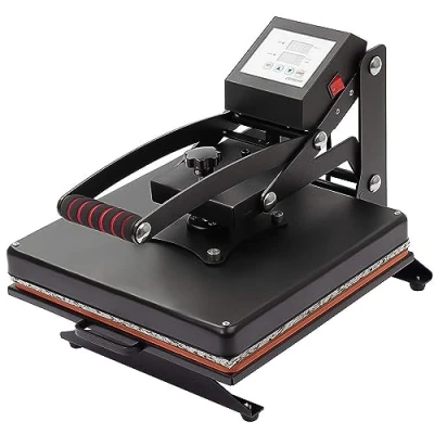 Image of Display4top Digital Heat Press T Shirt Transfer Sublimation Machine, use for Industrial, Professional and Home (38cm x 38cm)