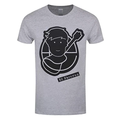Image of Ed Sheeran Pictogram TS, black, M