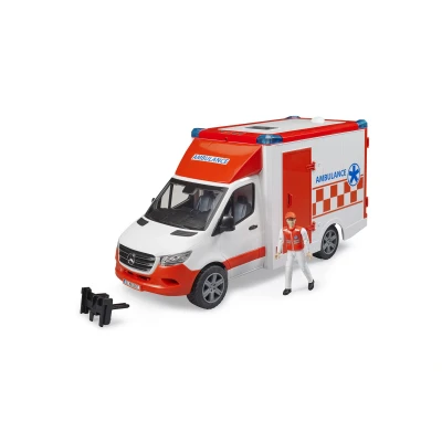 Image of Bruder MB Sprinter Ambulance with Driver 1:16 Toys