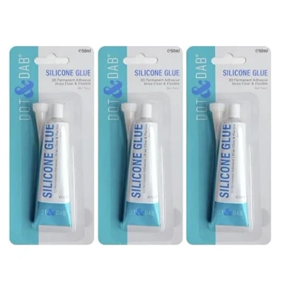 Image of Dot &amp; Dab Silicone Glue 3 pack