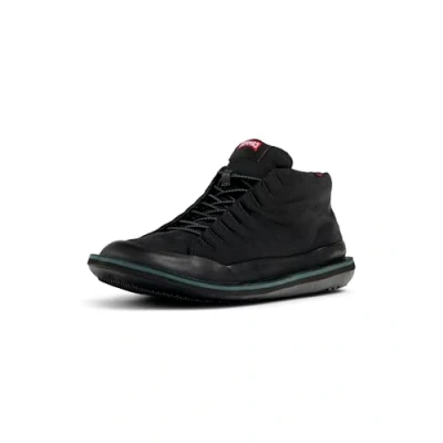 Image of Camper Beetle Hightop trainers schwarz, Men&#039;s, Size: 10, Schwarz Leather and textile