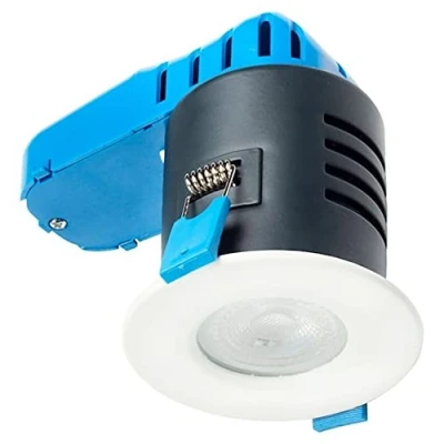 Image of Deta L1701WH4 IP65 LED Fire Rated Downlight Dimmable 5W Cool White (White)