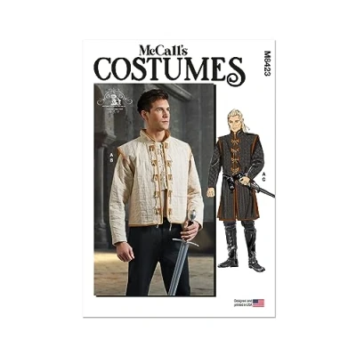 Image of MCCALLS M8423BB Men&#039;s Costume BB (44 46 48 50 52)