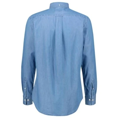 Image of GANT Jean Shirt Regular Fit Blue (Indigo Light) L