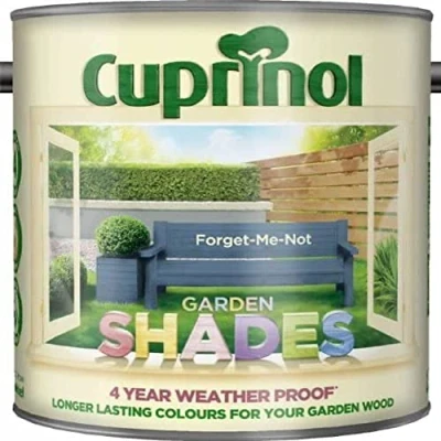Image of Cuprinol Garden Shades Exterior Woodcare, Forget Me Not, 2.5 Litres