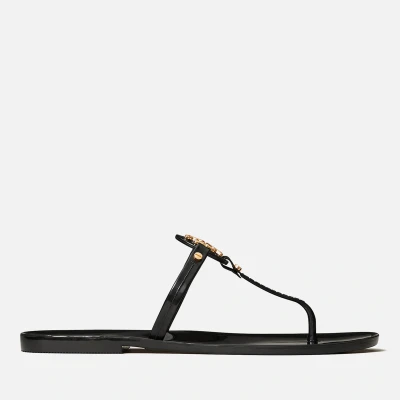 Image of Tory Burch MINI Miller FLAT Thong Pool shoes, Women&#039;s, Size: 3.5, Perfect black Synthetics