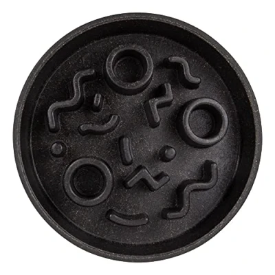 Image of District 70 Bamboo Cat Slow Feeder Diameter 13.5 cm Dark Grey