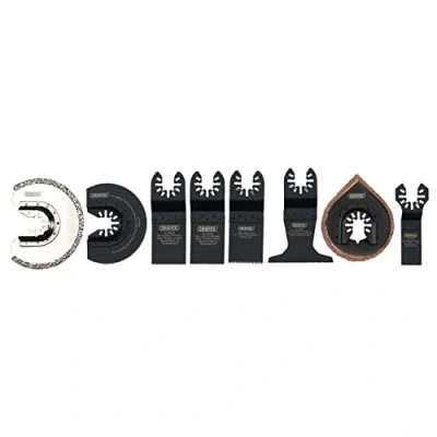 Image of Draper Oscillating Multi Tool Blade Set Including Ceramics (8 Piece)
