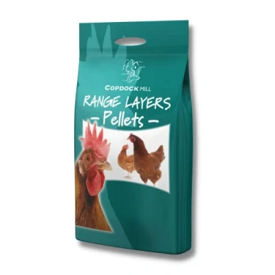 Image of Copdock Mill Range Layers Pellets Chicken Feed 5kg Food for Hens and Laying Poultry, Ducks, Geese, Bantams 100% Natural