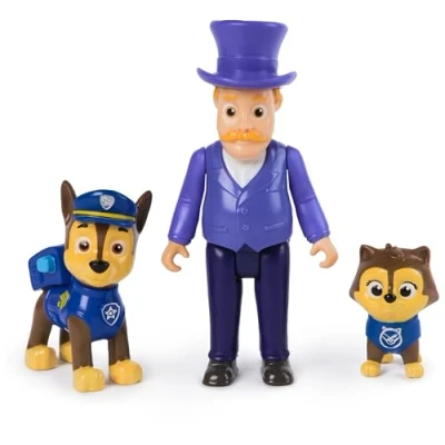 Image of Paw Patrol Chase and Humdinger Figures Set, Kids’ Toys for Boys Girls Aged 3 Up