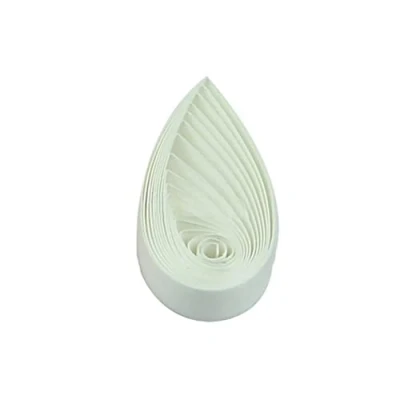 Image of ODETOJOY Paper Quilling Strips 10mm Craft Papers Single Color Ivory/Cream for DIY Crafts 120pc