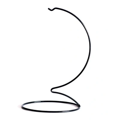 Image of Milford Collection Stylish Metal Table Stand for Hanging Glass Friendship Globes