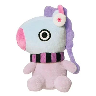 Image of Aurora, 61493, BT21 Official Merchandise MANG Winter, Soft Toy, Purple and blue