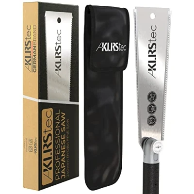 Image of KLRStec Professional Japanese Saw 240mm Ryoba Fine Optimal for Wood and Plastic Work (KLRStec® Work)