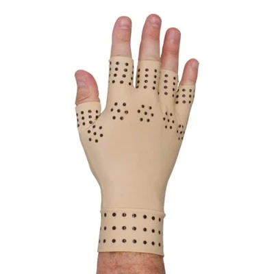 Image of Coopers of Stortford Magnetic Anti Arthritis Therapy Gloves (L/XL, Cream)