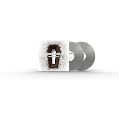 Image of Metallica Death Magnetic Silver vinyl Sealed 2024 UK 2 LP set BLCKND018 1U