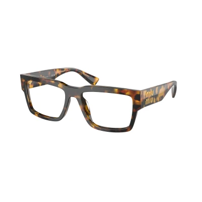 Image of Eyewear miu Mu 02xv col. vau1o1 Donna Squadrata Tartaruga