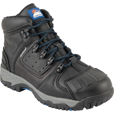 Image of Himalayan Men&#039;s 5206 Safety Boots, Black, 10 UK