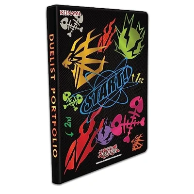 Image of Yu Gi Oh! Gold Pride 9 Pocket Duelist Portfolio