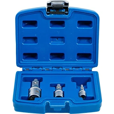 Image of BGS 198 Extension Bar Set with magnetic holders 6.3 mm (1/4&quot;) / 10 (3/8&quot;) 12.5 (1/2&quot;) 3 pcs.