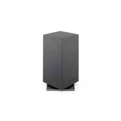 Image of Hanseküche Knife Block Holder Without Knives Made of Wood Board, Magnetic, Knives, Rotatable (Rotating Black)