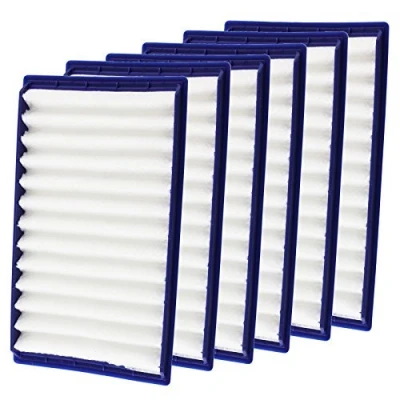 Image of Spares2go Washable H Level Filters for Dyson DC02 Vacuum Cleaners (Blue, Pack of 6)