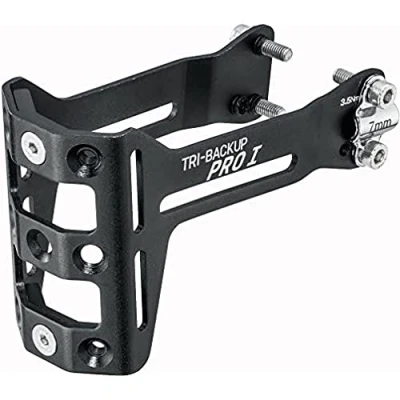 Image of Topeak Tri BackUp Pro I Bottle Cage Black 2017 Plastic Holder