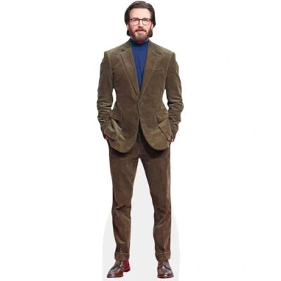Image of Chris Evans (Dark Green Suit) Life Size Cutout