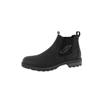 Image of TOM TAILOR Men&#039;s 4280150002 Ankle Boot, black, 7.5 UK