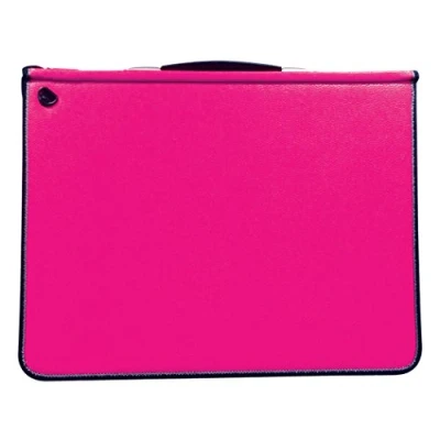 Image of Artcare A4 Premier Portfolio FUCHSIA PINK (5 free sleeves), Synthetic Material, 35.5x5x28.5 cm