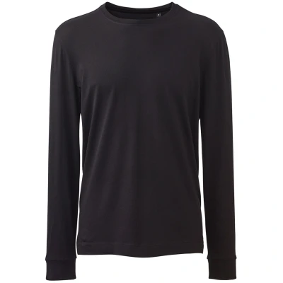 Image of Anthem Long Sleeve T Shirt, Black, L