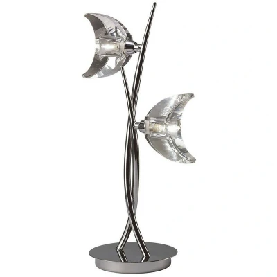 Image of Eclipse Table Lamp 2 Light G9, Polished Chrome