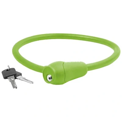 Image of M Wave Unisex Adult S 12.6 Cable Lock green,