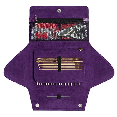 Image of Addi AddiClick Crochet Hook, Metal, Purple, 25 x 17 5 cm