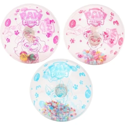 Image of Toyland® Pack of 3 Paw Patrol 8cm Light Up &amp; Shake Balls Baby Toys Toddler Sensory Suitable From Birth