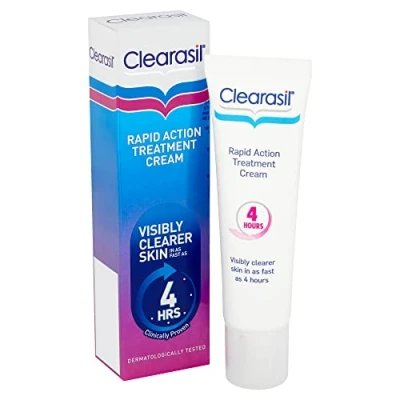 Image of Clearasil Rapid Action Spot Treatment Face Cream 25ml