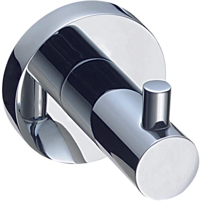 Image of Bristan RD C Round Hook Brass, Chrome