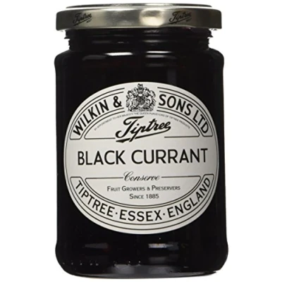 Image of Wilkin &amp; Son Tiptree Jams Blackcurrant 12oz (Pack of 2) by