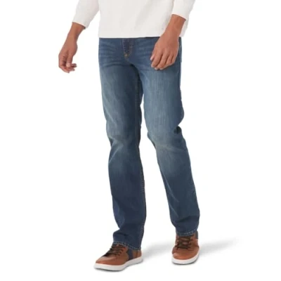 Image of Wrangler Authentics Men&#039;s Slim Fit Straight Leg Jean, Dusk, 34W x 32L