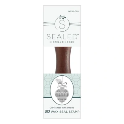 Image of Spellbinders Christmas Ornament 3D Wax Seal Stamp from The Sealed Collection